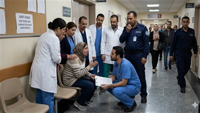 اختفاء طفلة في مستشفي للكاتب اسلام احمد