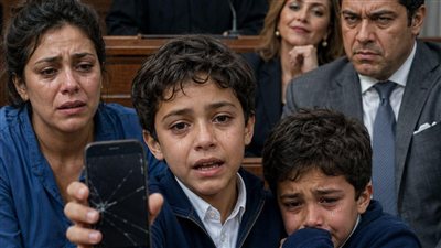 طفل محكمه الاسرة